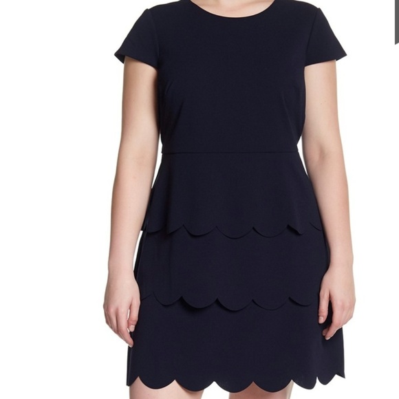 Vince Camuto Dresses & Skirts - Vince Camuto Cap Sleeve Scuba Crepe Fit and Flare